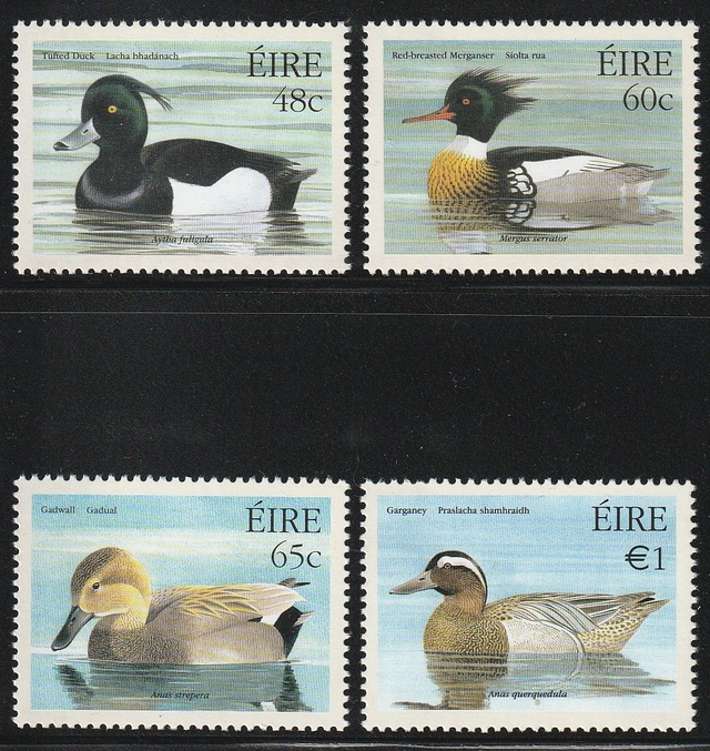 Ireland  2004  Ducks set  MNH