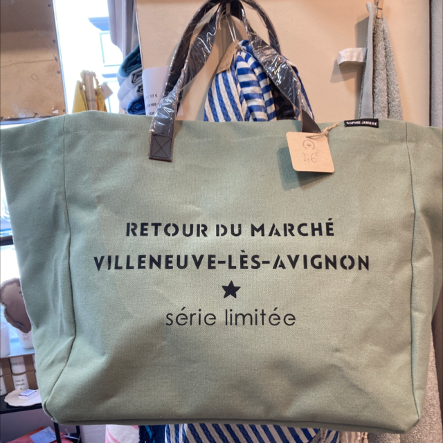 Sac retour du marché