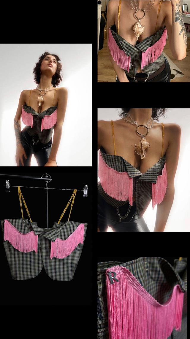 Bustier Upcycled - Antoine(tte) - M