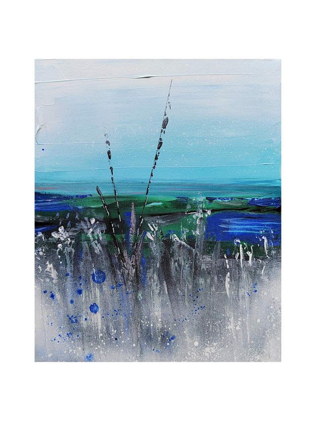 &quot;Hidden flowers 2&quot; - 33 x 41 cm