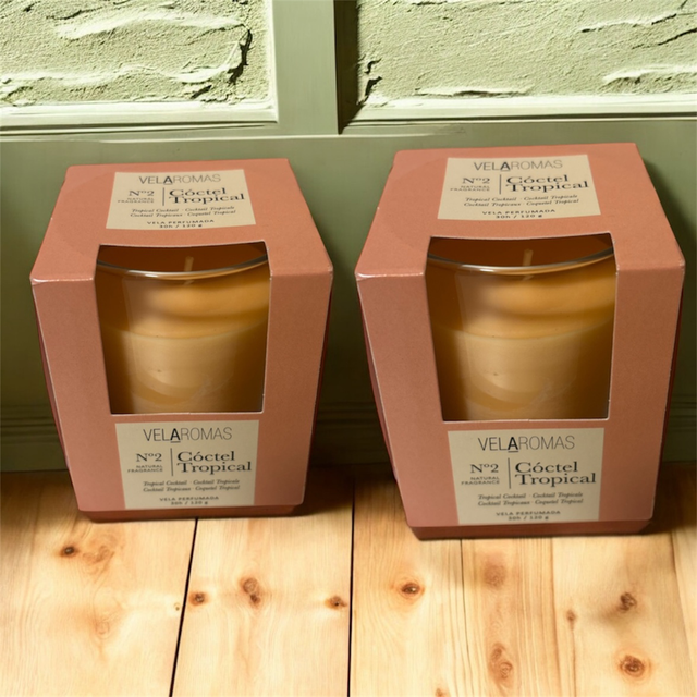 Bougie tropical velaromas X2