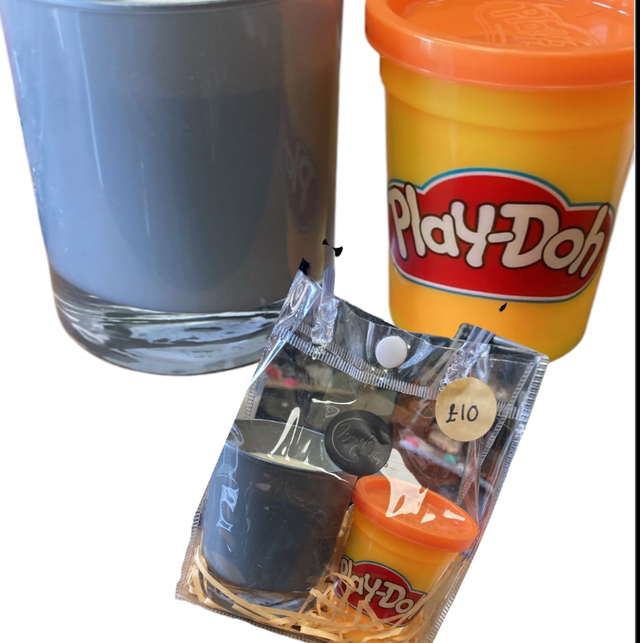 20cl Playdough Candle 