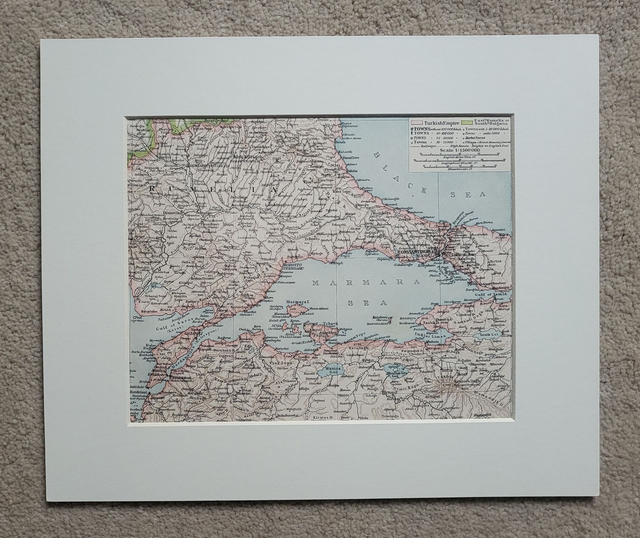 Turkey (Dardanelles, Marmara Sea, Constantinople)