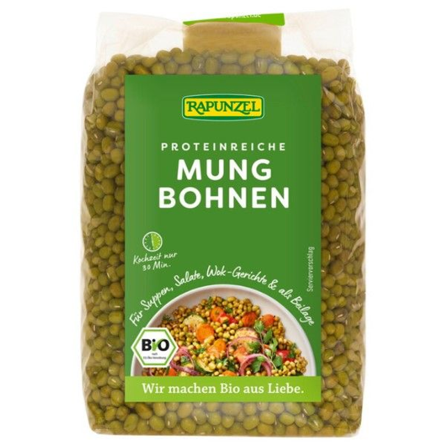 Rapunzel Mungbohnen 500g Packung