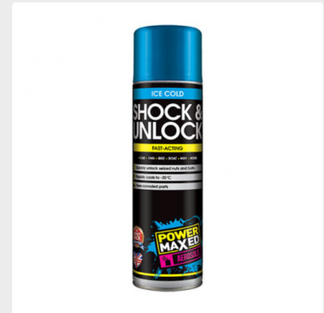 Powered max Shock &amp; unlock 500ML