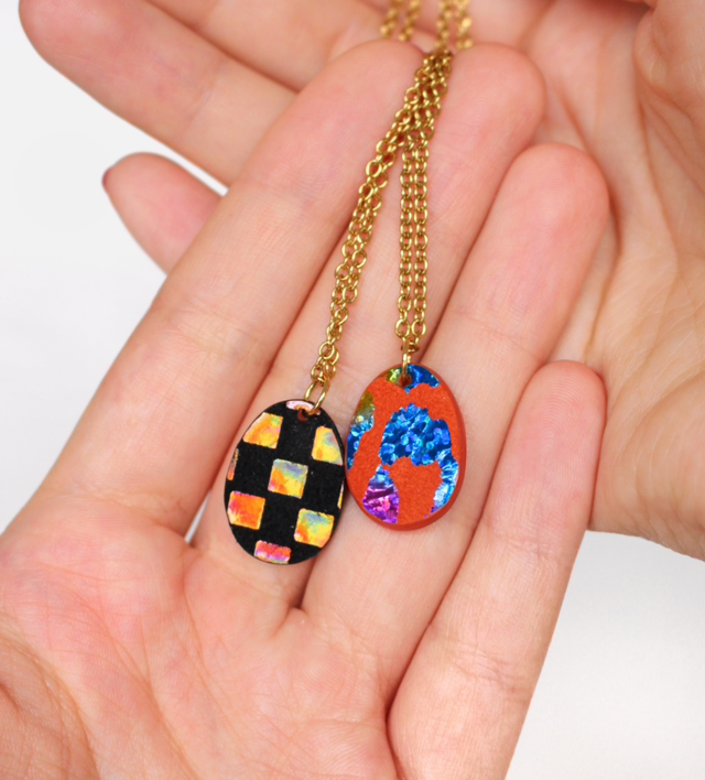 Pendentif Cleo • motifs brillant