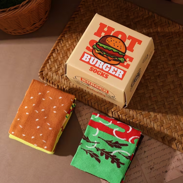 Burger Socks (Set of 2)