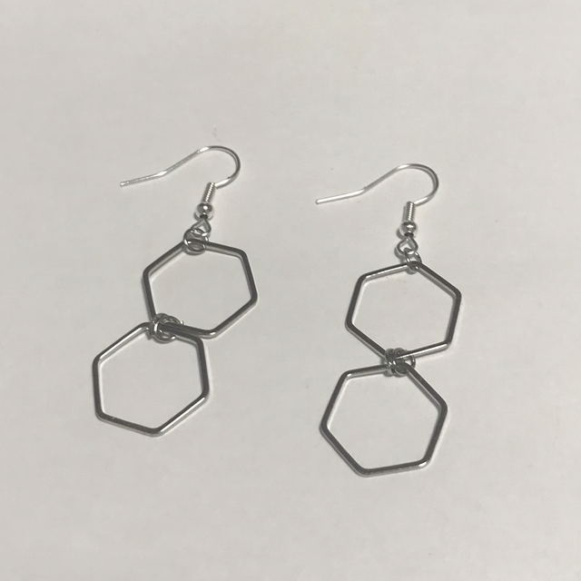 Silver Drop Earrings- SDE06