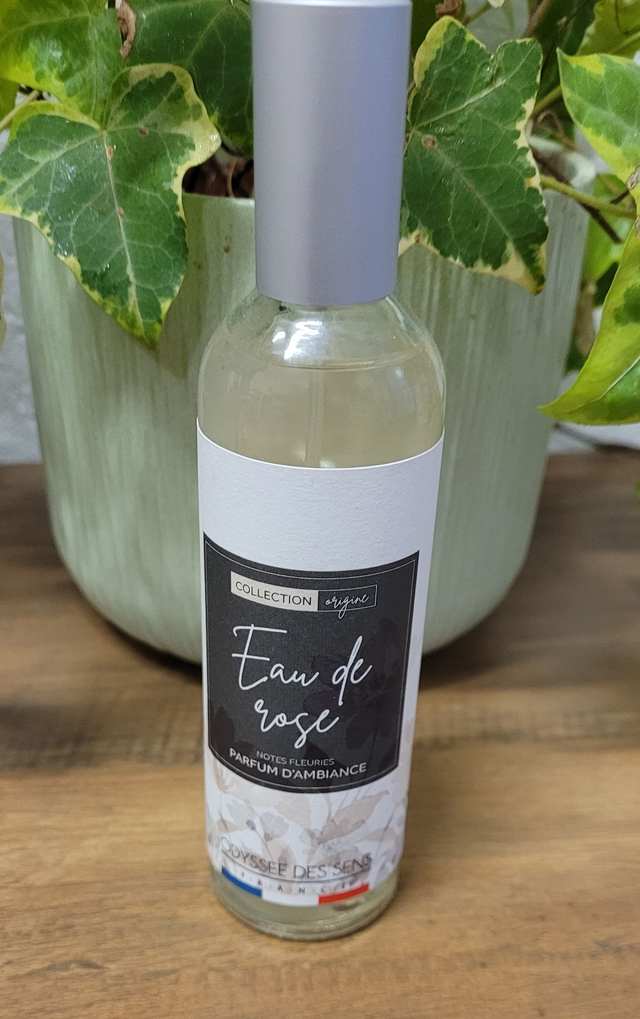 Parfum d'ambiance eau de Rose 100ml