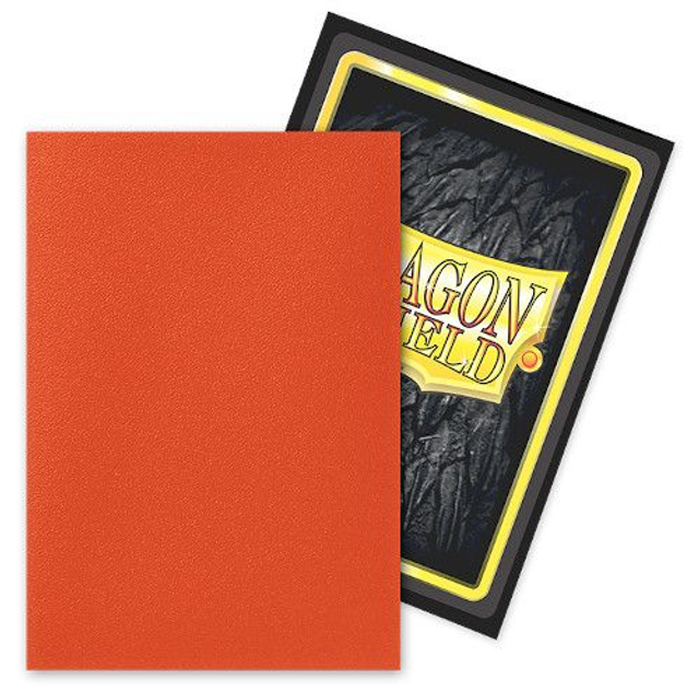 Dragon Shield - Dual Matte Japanese Size Sleeves 60pk - Ember