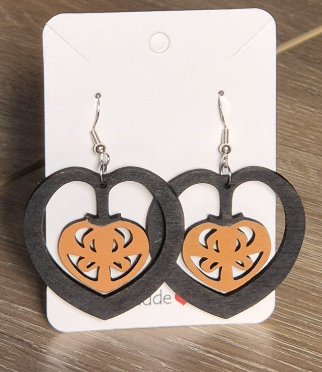 Pumpkin Earrings    