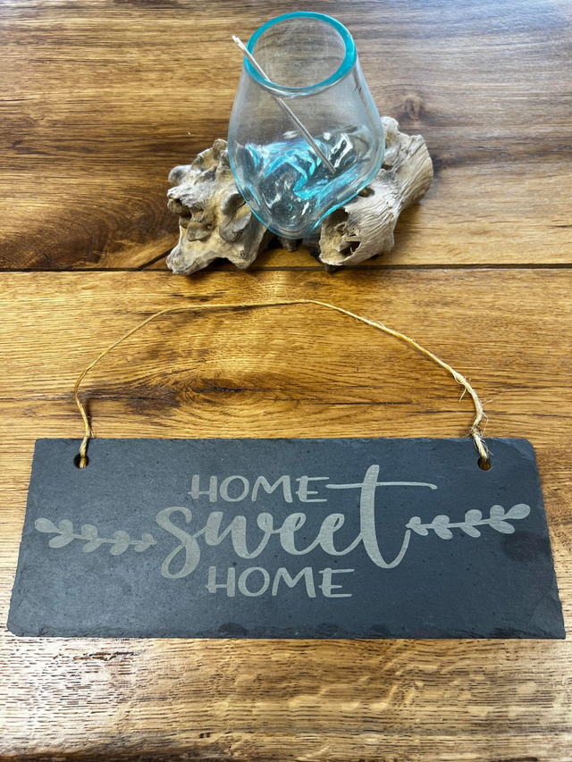 Pancarte décorative "Home"