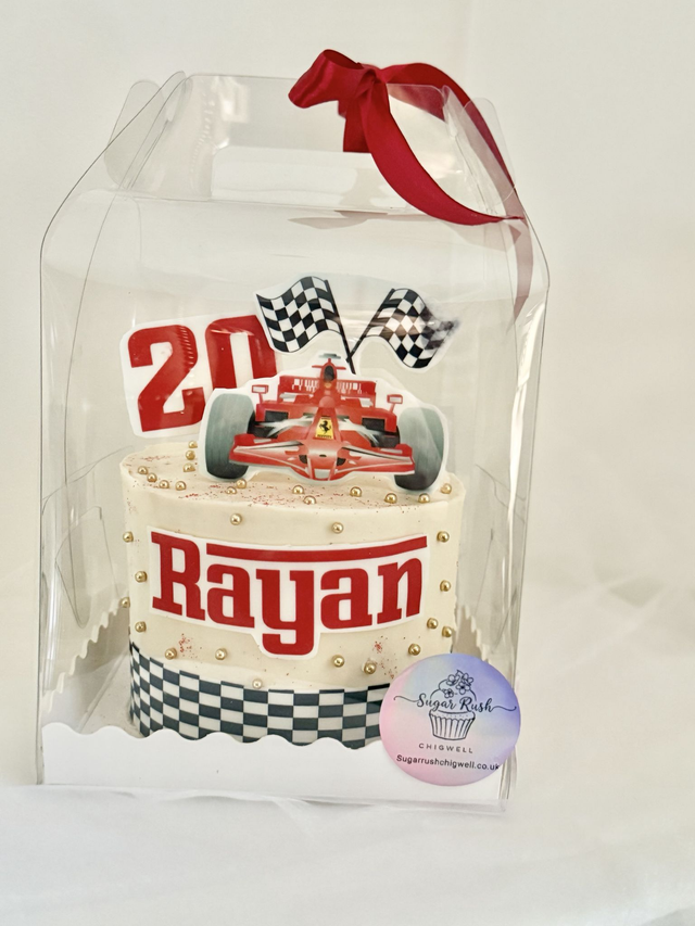 Racing Car Birthday Cake