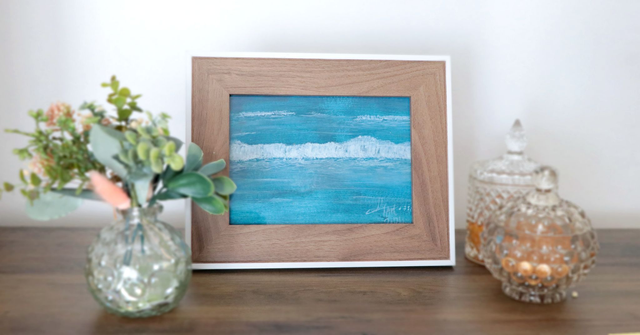 Collection Sketchbook - Esquisse encadré  "Sea"