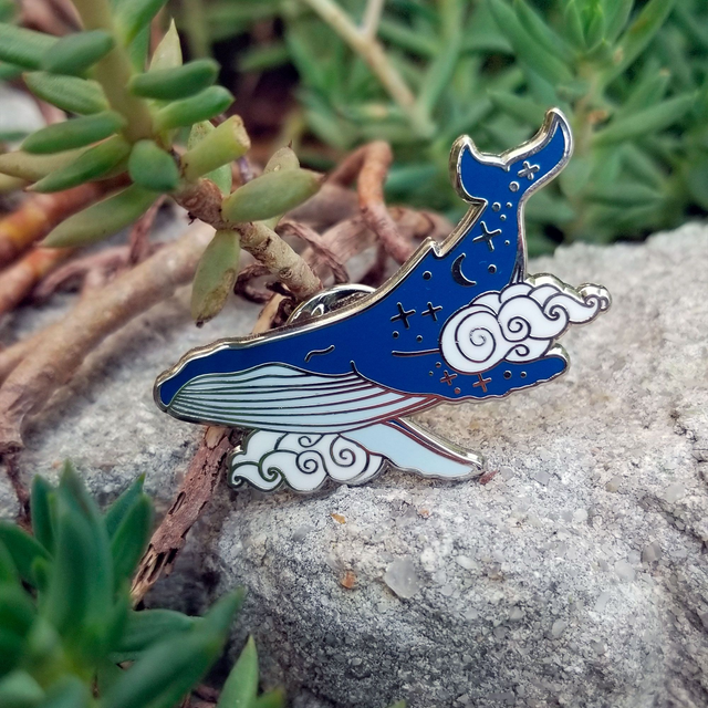 Pin's "Baleine astrale" 