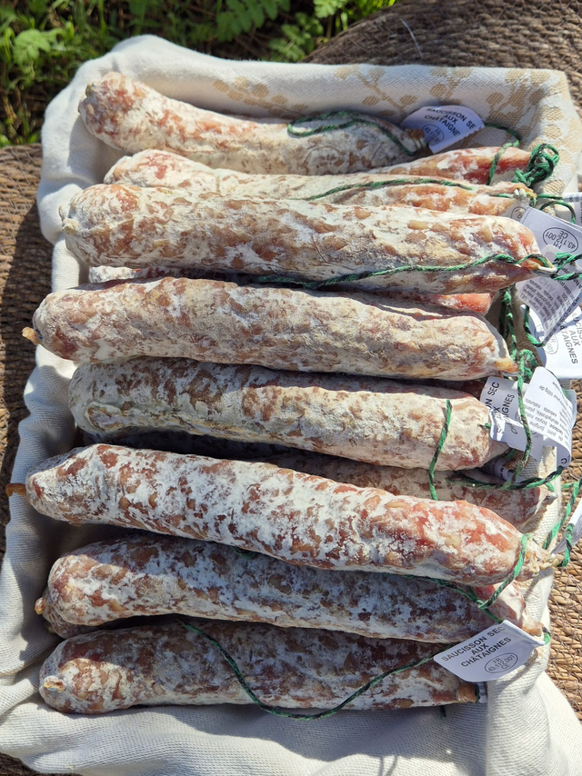 🦆🐷 Saucisson sec Porc &amp; Canard - Médaille d’Or 2025