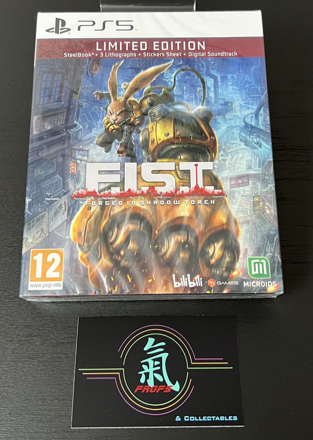 Playstation 5 F.I.S.T. Limited edition (Steelbook) * New * FIST *