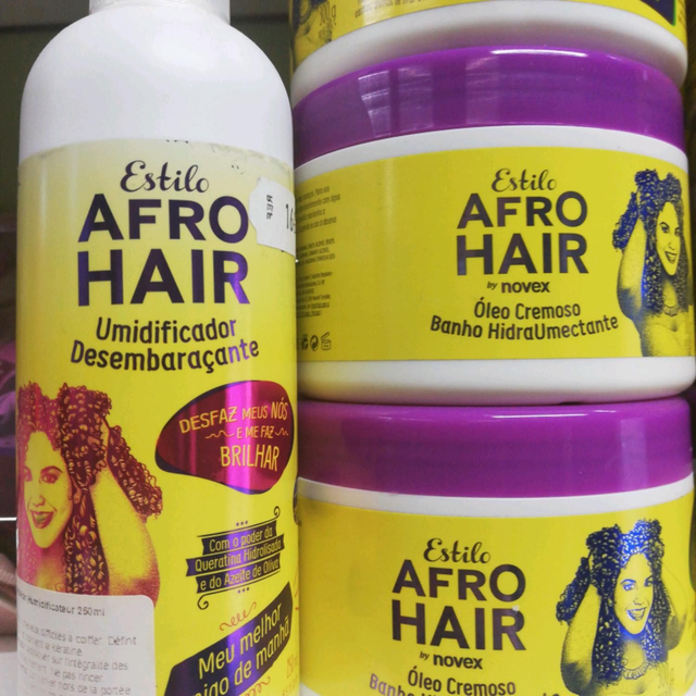 Rituel d'humectation boucle AFRO HAIR 