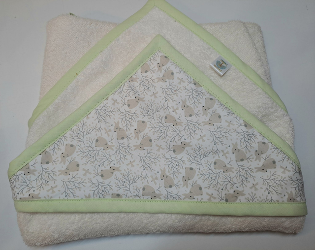 Cape de bain bébé 