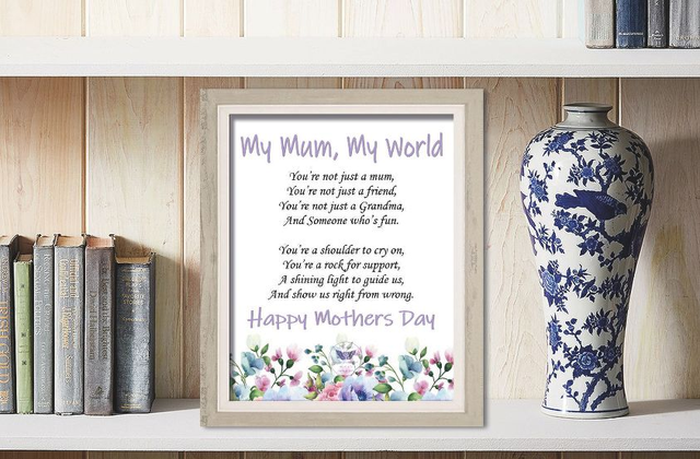 MD03: Mothers Day Frame