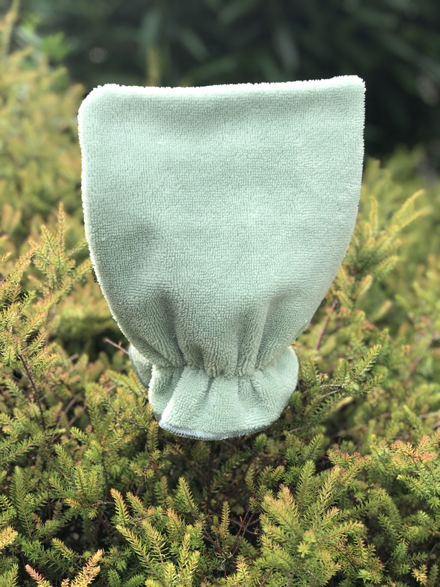 Guanto in Bambù per Cani Antibatterico OEKO-TEX | Pulizia Zampe, Manto e Muso Morbido &amp; Ipoallergenico