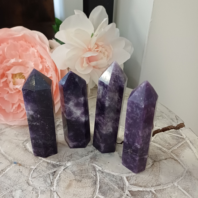 Lepidolite Tower