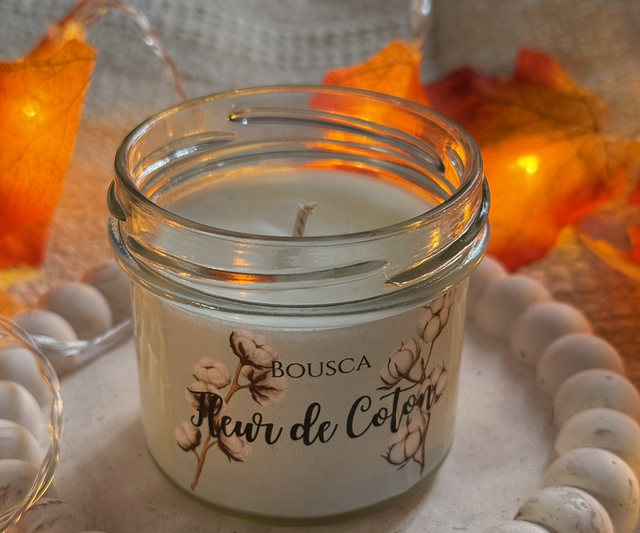 Mini bougie - Fleur de coton 