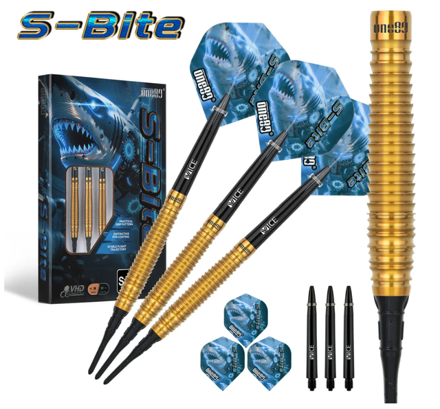 One80 Sbite-S B2 VHD 90% Tungsten Softdarts