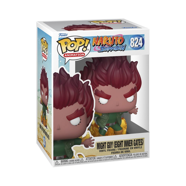 Funko - NARUTO - POP Funko 824 - Might Guy (Eight Inner Gates)