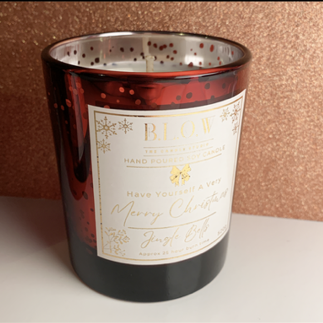 Jingle Bells Christmas Candle 