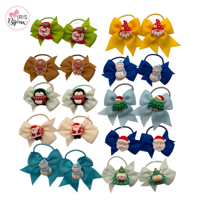 Coppia elastici natalizi 