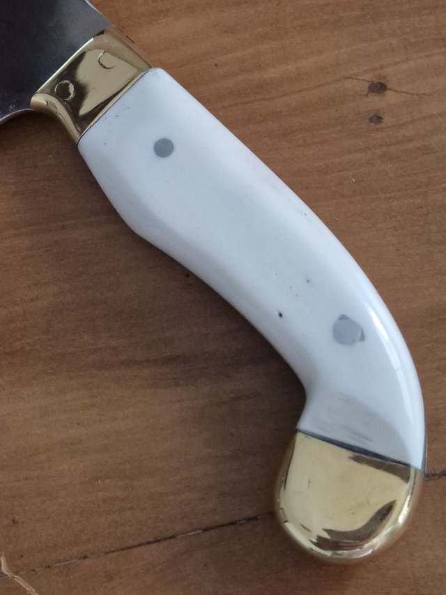 Faca Churrasco Bearzi Sorocabana 10 Pol Aço Inox Cabo Osso