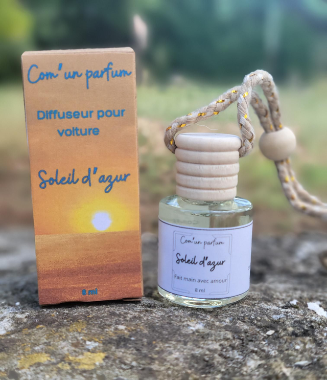 Diffuseur pour voiture Soleil d’Azur 8ml