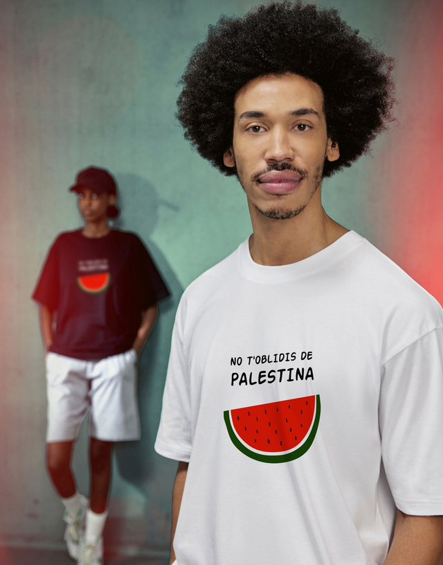 Samarreta “No t’oblidis de Palestina”