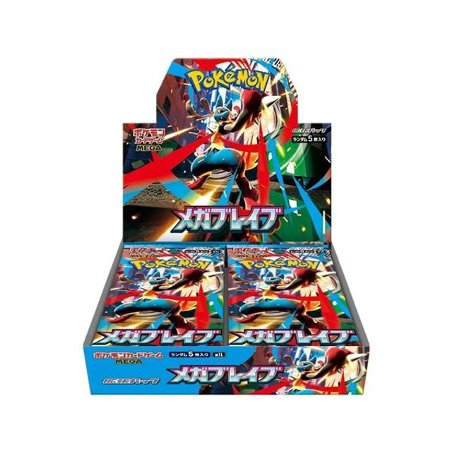 Pokemon TCG: Mega Brave Booster Box Japanese