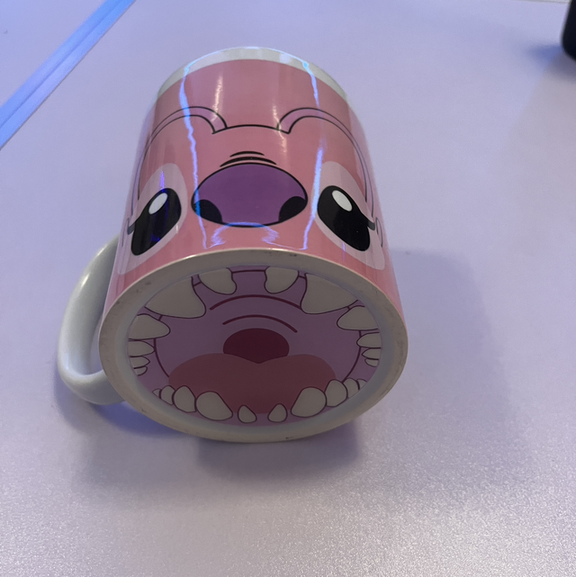 Angel mouth mug