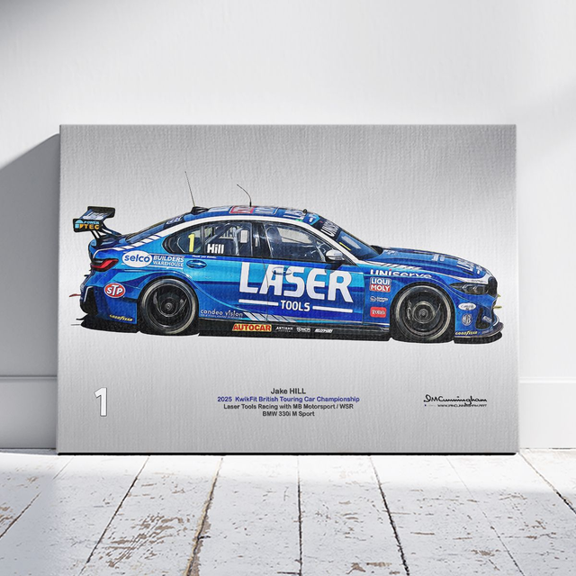 C251108 Jake Hill #1 BMW BTCC 2025 British Touring Cars Championship Motorsport