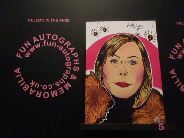 Linda Calvey Limited Edition Signed A4 Comic Style Drawing Print (5)