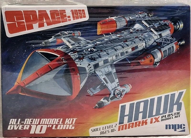Space 1999 Hawk Mark IX model kit