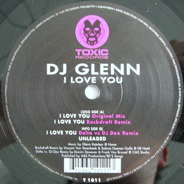 DJ Glenn – I Love You - Toxic Records 