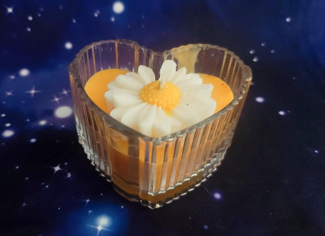 Bougie Marguerite Artisanale