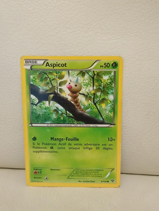 Carte pokémon Aspicot