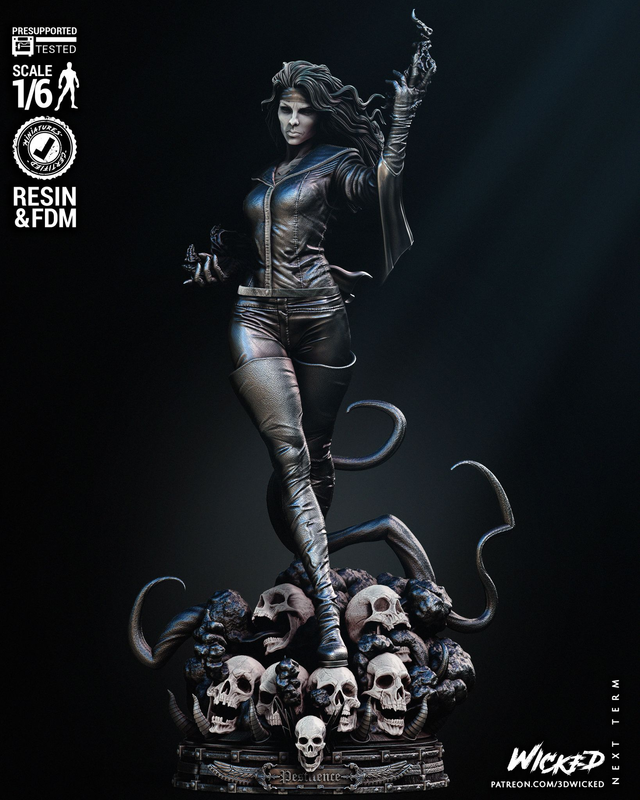 Statue PESTILENCE série Xmen comics