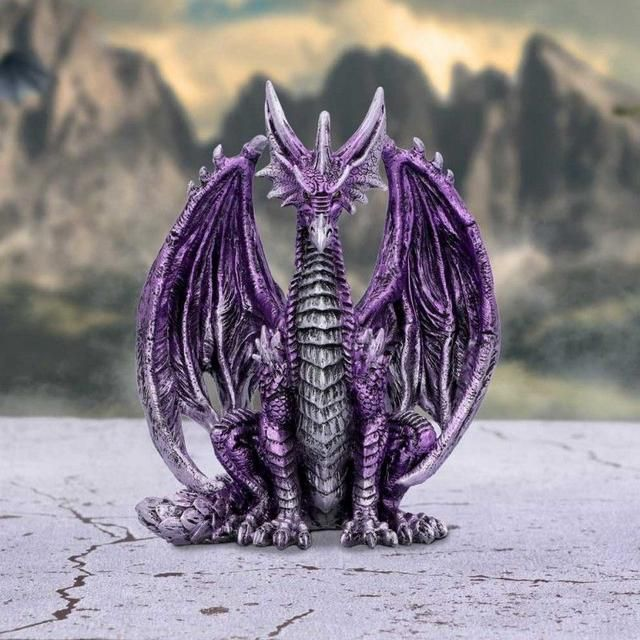 Nemesis Now Dragon Figurine Porfirio Purple