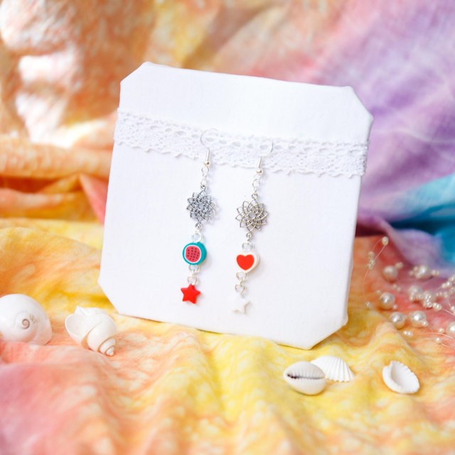 Boucles d&#039;oreilles Freedom 🍉