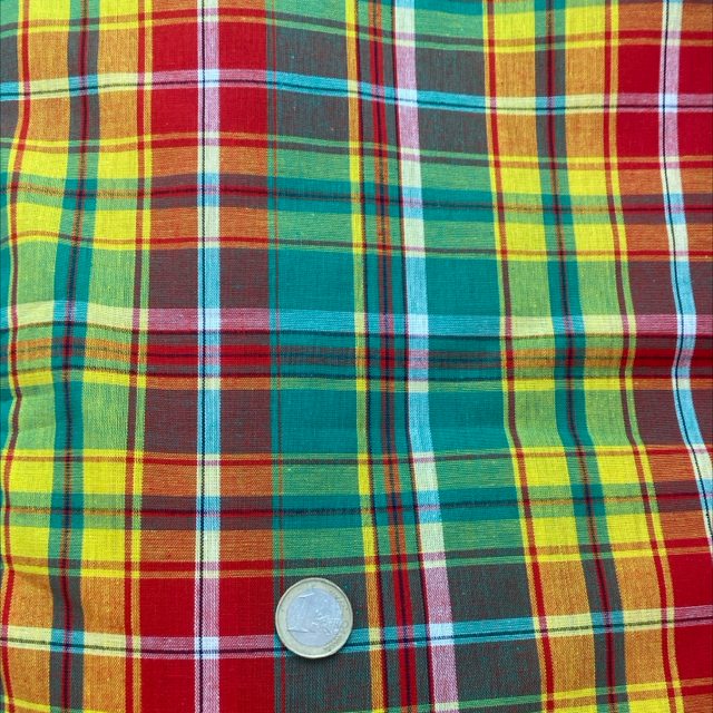 Rouge jaune vert (Madras)