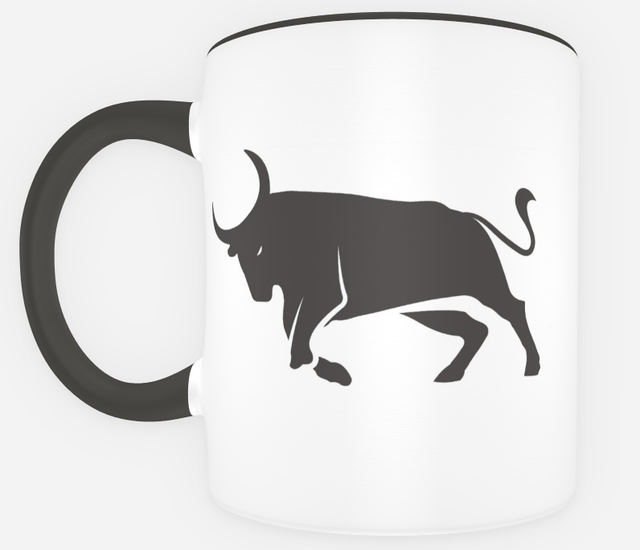 Mug taureau camargue 