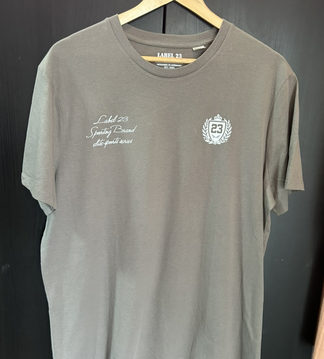 Label 23 Shirt Sporting Brand Backprint