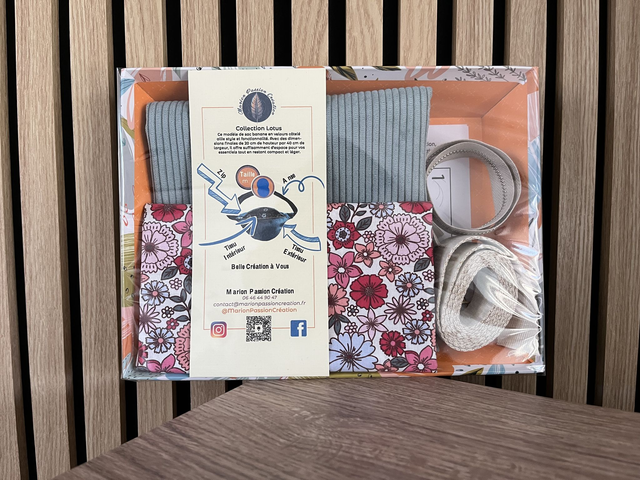 Kit couture banane bleu ciel