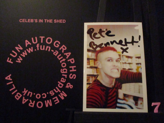 Pete Bennett Authentic Autographed 6x4 Our Facing White Border Photograph (7)